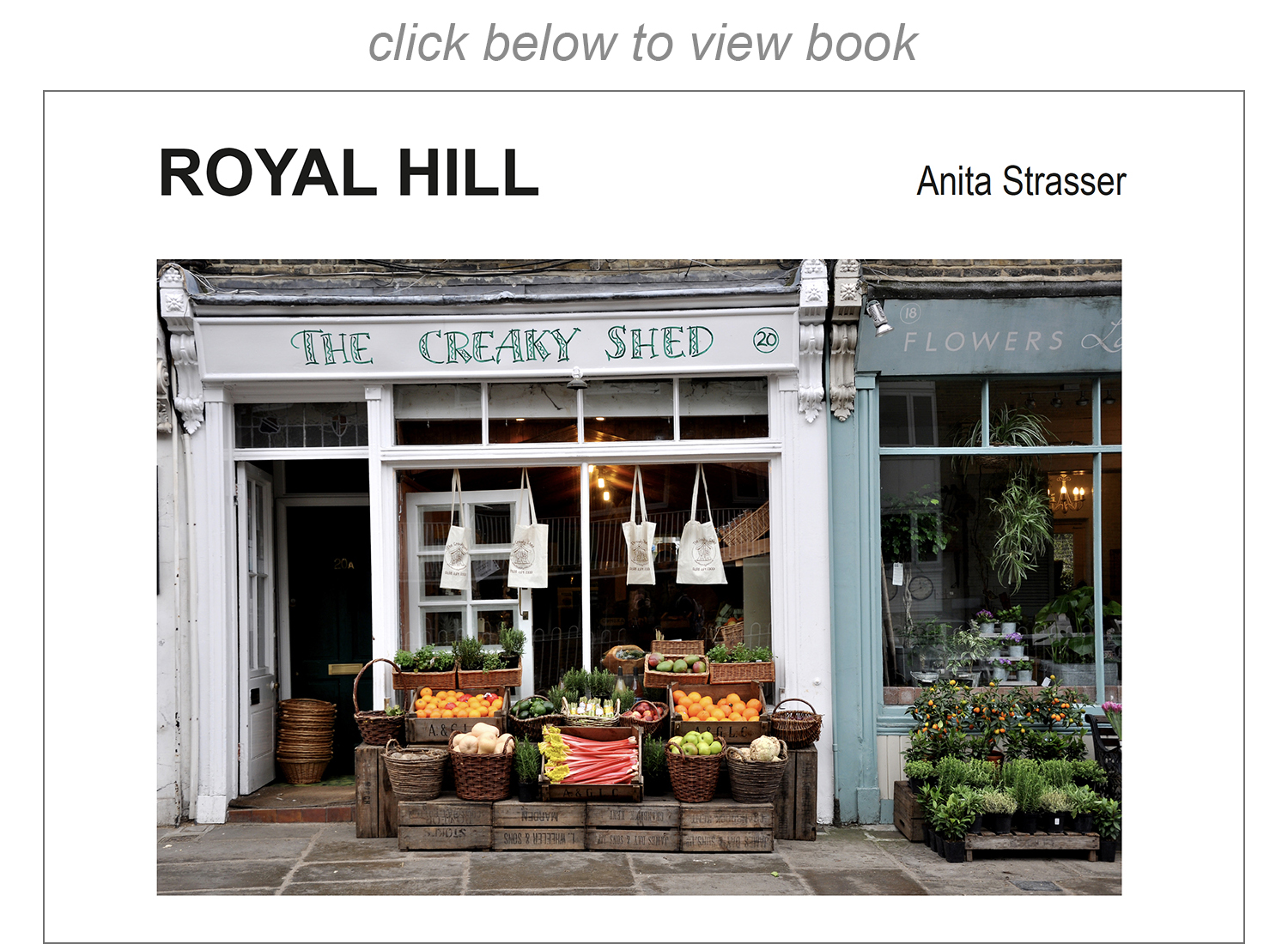 Royal Hill - book
